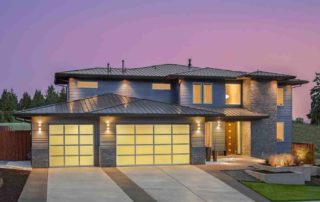 Full View Glass window garage door
