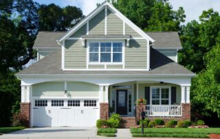 Home with a new garage door from Garage Harmony