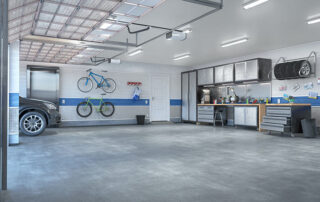 clean clutter free garage