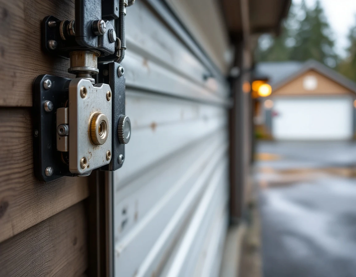 Heavy-duty garage door opener with reinforced weatherstripping and commercial-grade mounting hardware