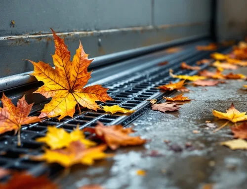 Garage Door Clogged Tracks: Fall Leaves Cleanup Guide